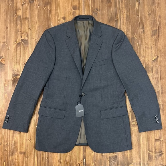 Combatant Gentlemen Charcoal Gray Three Piece Suit - Picture 1 of 8